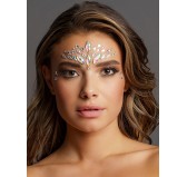 Strass Dazzling Crowned Face Bling