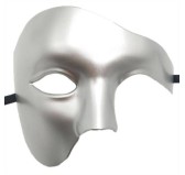 Masque Milo Argenté