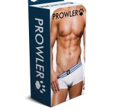 Boxer Trunk Prowler Blanc-Bleu