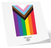 Tatouage éphémère PRIDE FLAG 10 x 10cm