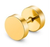 Clou d'oreille SCREW STUD Doré