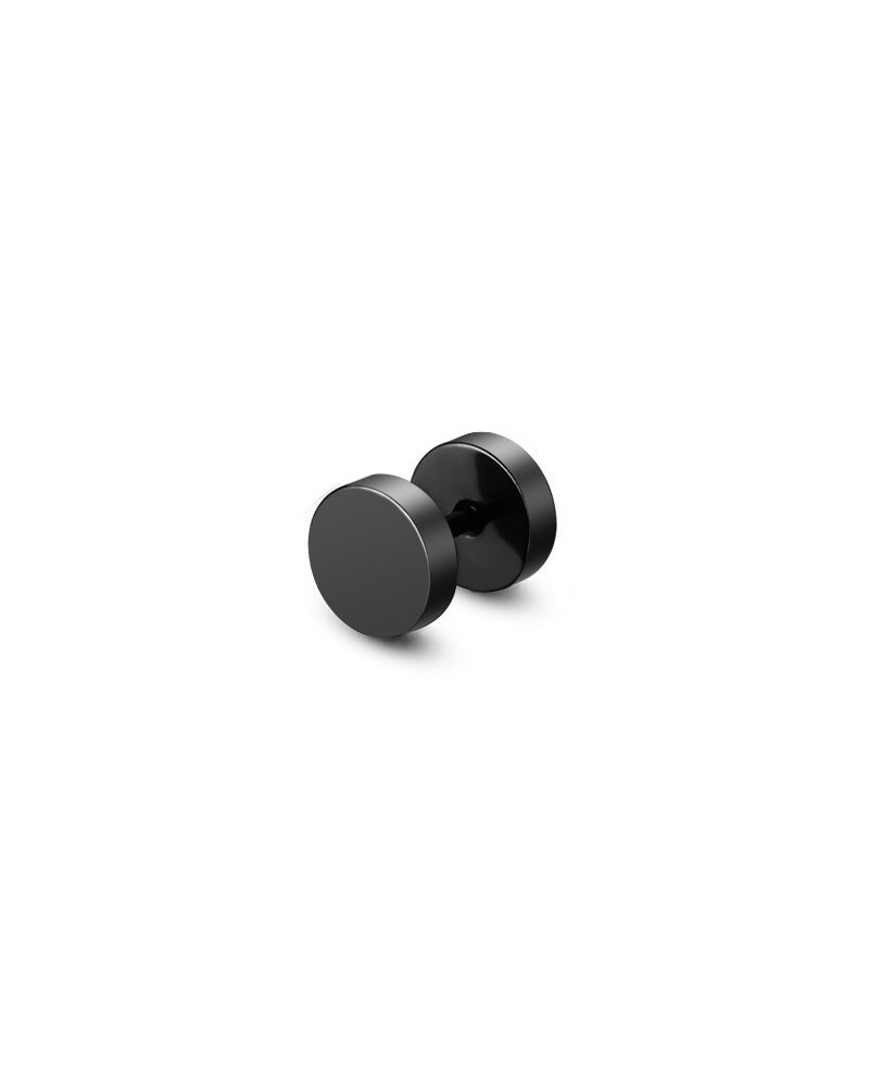 Clou d'oreille SCREW STUD Noir