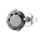 Clou d'oreille Diamond Noir