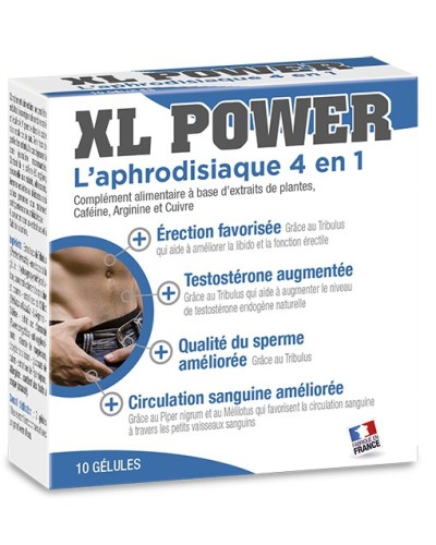 Stimulant Erection XL Power 10 gélules
