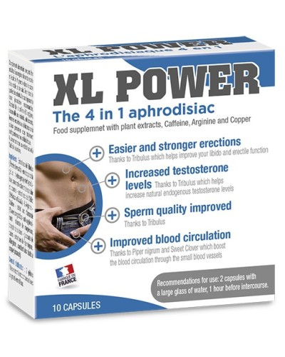 Stimulant Erection XL Power 10 gélules