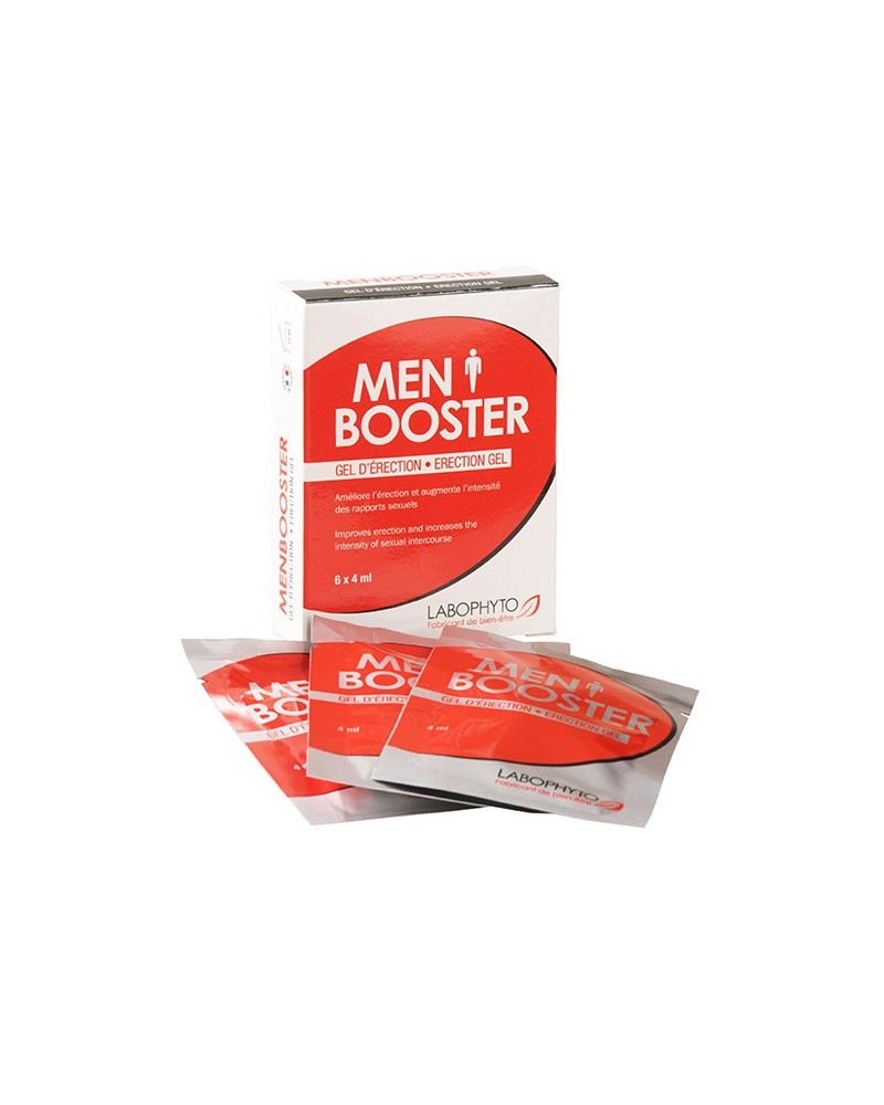 Gel d'érection Men Booster 6 dosettes Gel d'érection Men Booster 6 dosettes