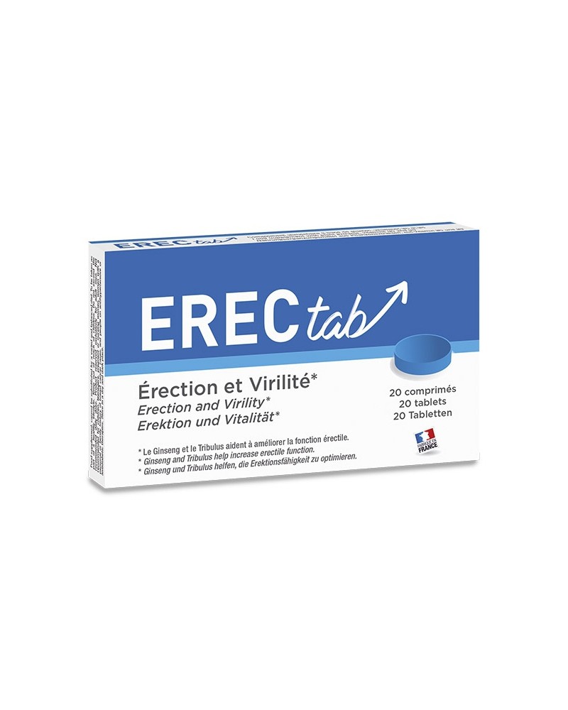 Stimulant d'Erection Erec Tab 20 gélules