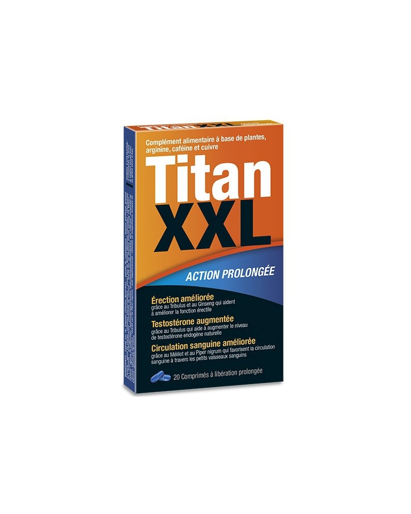 Stimulant Titan XXL 20 gélules