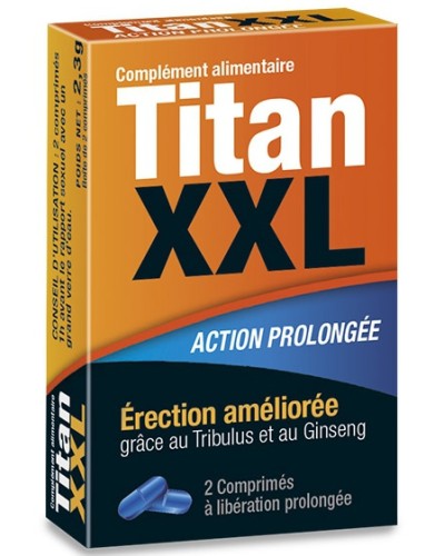 Titan XXL Stimulant Action Prolongée 2 gélules