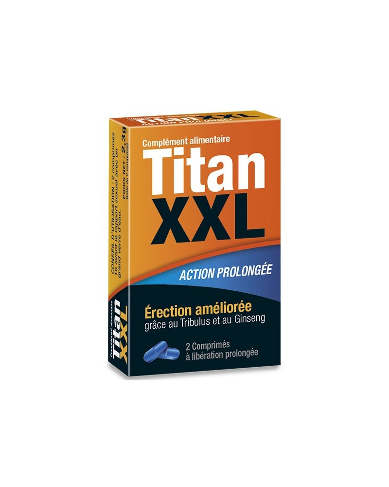 Titan XXL Stimulant Action Prolongée 2 gélules