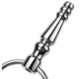 Plug Urètre percé Ribbed Ringo 4cm - Diamètre 10mm Plug Urètre percé Ribbed Ringo 4cm - Diamètre 10mm