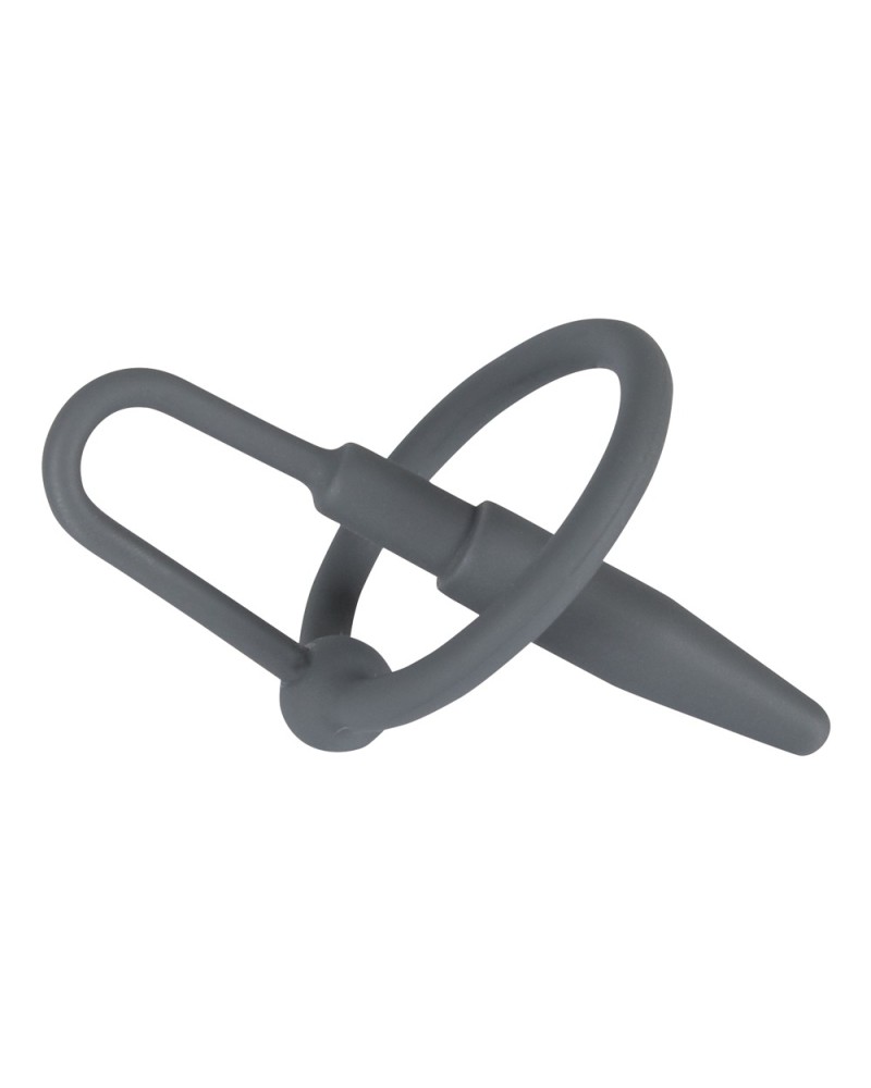 Plug Penis Silicone avec Anneau 5.5cm - Diamètre 8mm Plug Penis Silicone avec Anneau 5.5cm - Diamètre 8mm