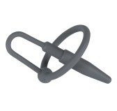 Plug Penis Silicone avec Anneau 5.5cm - Diamètre 8mm Plug Penis Silicone avec Anneau 5.5cm - Diamètre 8mm