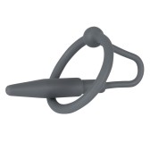 Plug Penis Silicone avec Anneau 5.5cm - Diamètre 8mm