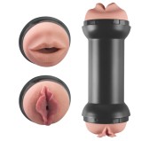 Masturbateur Double Side Vagin - Bouche Masturbateur Double Side Vagin - Bouche