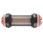 Masturbateur Double Side Vagin - Bouche Masturbateur Double Side Vagin - Bouche