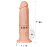 Gode vibrant Long Dildo 25 x 6 cm