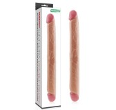 Double Dildo Realistic Slim 44 x 4.5cm