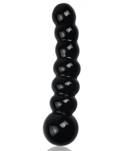 Gode en verre ROMANCE Beads 12 x 3.1 cm