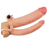 Gaine de pénis Double Penis 19 x 5 cm Gaine de pénis Double Penis 19 x 5 cm