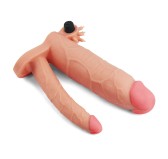Gaine de pénis Double Penis 19 x 5 cm Gaine de pénis Double Penis 19 x 5 cm