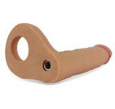 Gode vibrant Double Pénétration 14 x 3 cm Gode vibrant Double Pénétration 14 x 3 cm