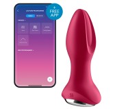 Plug vibrant connecté Rotator Plug Satisfyer 10 x 4cm Fuchsia Plug vibrant connecté Rotator Plug Satisfyer 10 x 4cm Fuchsia