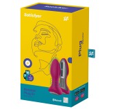 Plug vibrant connecté Rotator Plug Satisfyer 10 x 4cm Fuchsia Plug vibrant connecté Rotator Plug Satisfyer 10 x 4cm Fuchsia