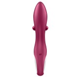 Vibro Rabbit Embrace Me Satisfyer 20cm Fuchsia