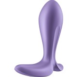 Plug connecté Intensity Plug Satisfyer 7 x 2.5cm Mauve Plug connecté Intensity Plug Satisfyer 7 x 2.5cm Mauve
