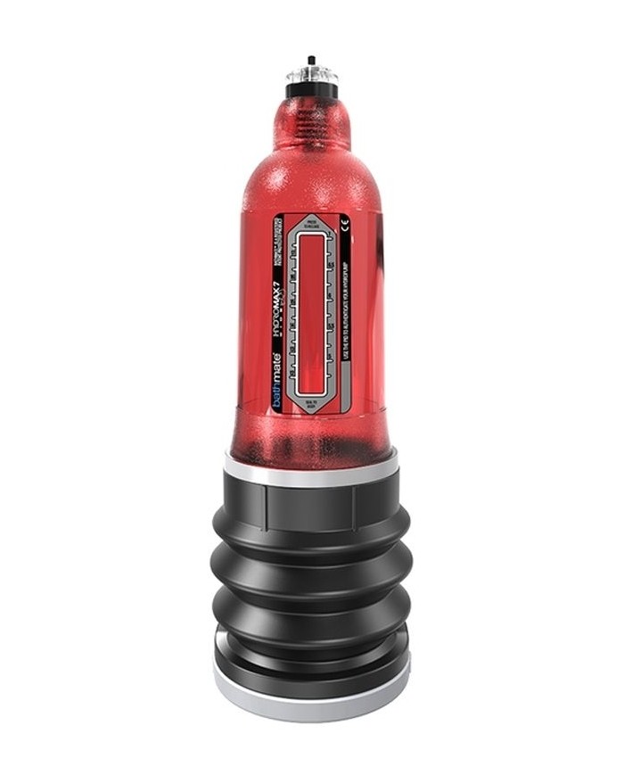 Pompe à pénis Hydromax 7 Wide Boy Rouge