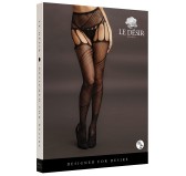 Collant ouvert Alina - Noir