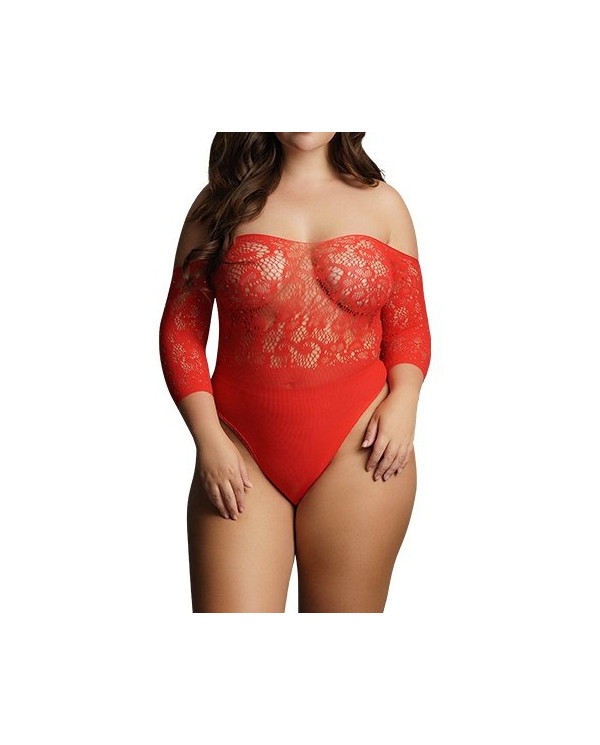 Body CROTCHLESS Rouge