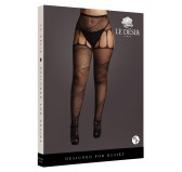 Panty CROTCHLESS CUT-OUT Noir