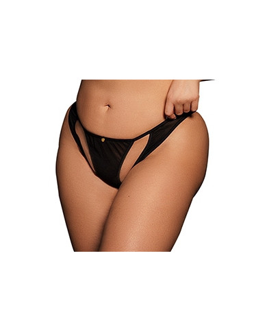 Culotte Tulle fine MILOU Grande Taille Noire