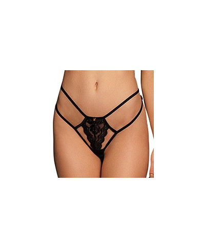 String Dentelle FAYE Noir