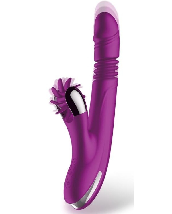 Vibro Rabbit Up & Down 10 x 3.5cm Violet