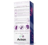 Vibro Rabbit Vibrating Double 10 x 3.5cm Violet Vibro Rabbit Vibrating Double 10 x 3.5cm Violet