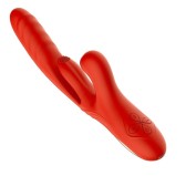 Vibro Rabbit Up & Down Flip Rouge