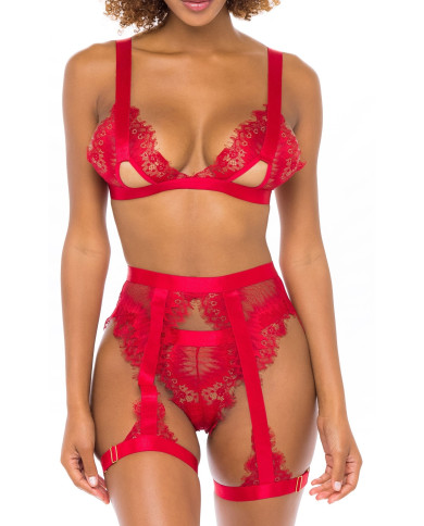 Ensemble Janet 3 Pièces Rouge