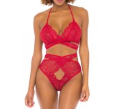 Ensemble Charlena 2 Pièces Rouge