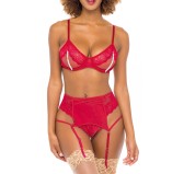 Ensemble Alyssa 2 Pièces Rouge