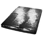Drap housse en Vinyle Orgy Sheet 220 x 220 cm Noir