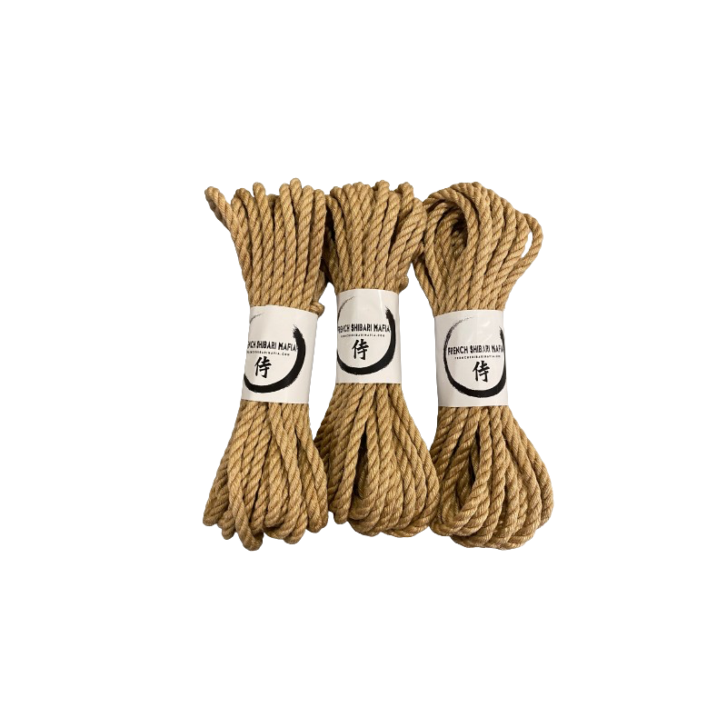 Lot de 3 cordes de shibari