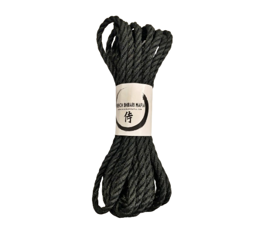 corde shibari noire