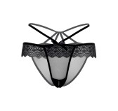 Culotte Tanga sexy Taylor Noire