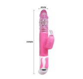 Rabbit Geant Multi Vibes 15 x 4 cm Rose POUR ALYSHA-M