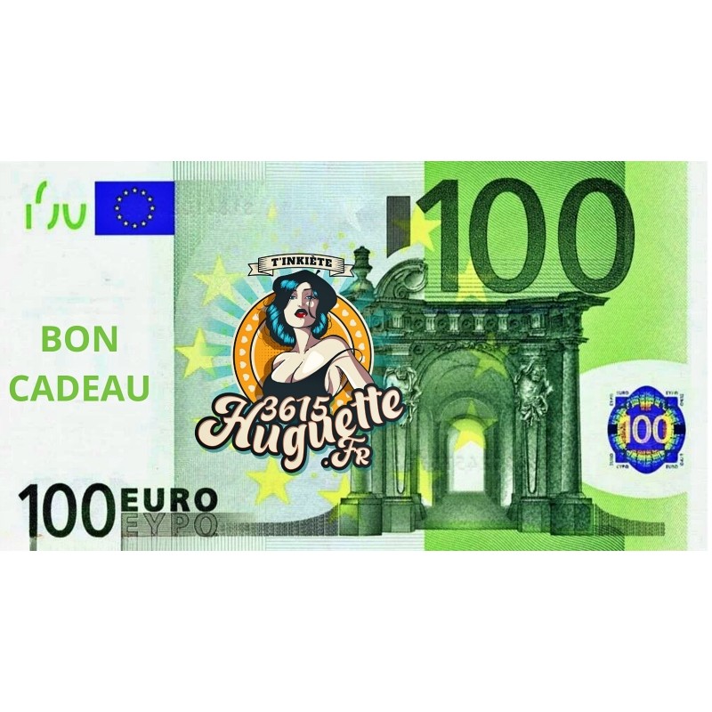 Bon d'achat d'une valeur de 100 euros pour ALYSHA-M Bon d'achat d'une valeur de 100 euros pour ALYSHA-M