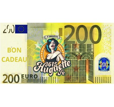 Bon d'achat d'une valeur de 200 euros pour ALYSHA-M