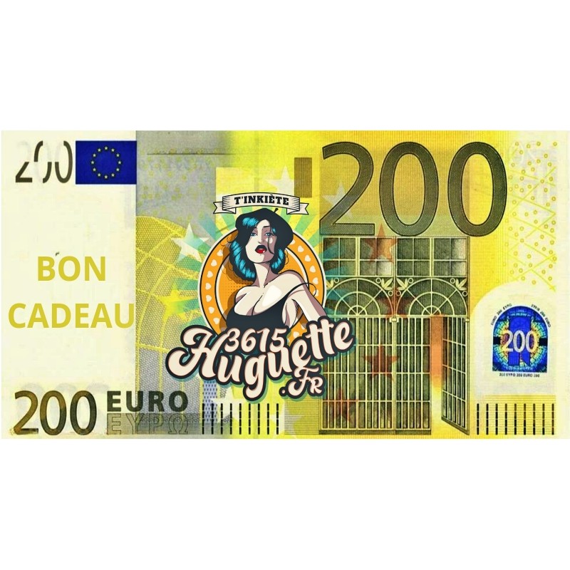 Bon d'achat d'une valeur de 200 euros pour AVA QUEEN